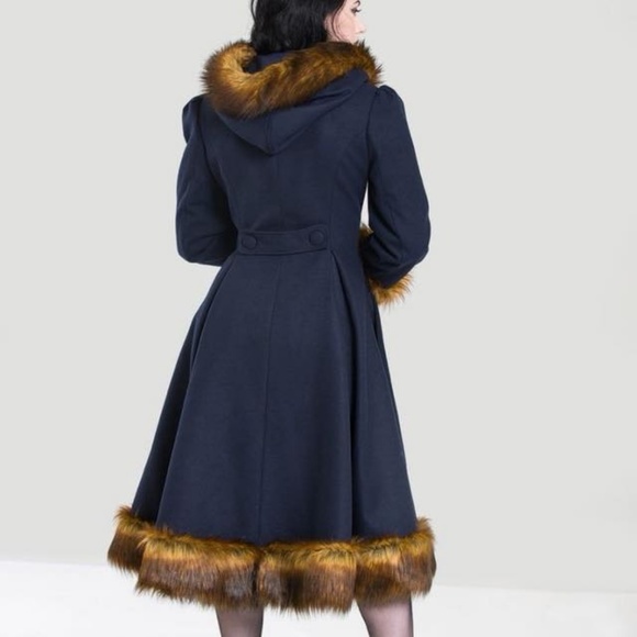 Vintage Navy Isadora Winter Coat 